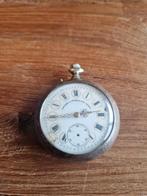 Zilveren zakhorloge Davenne, Handtassen en Accessoires, Horloges | Antiek, Ophalen of Verzenden, Zakhorloge