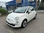 Fiat 500 / 1.3 Benzine / Airco / panoramadak, Auto's, Voorwielaandrijving, Stof, Beige, Wit
