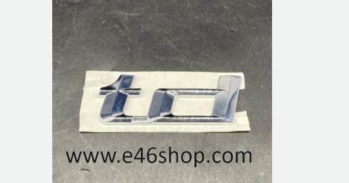Embleem TD BMW E36 E34 E39 OE 51148122483 ORG BMW NIEUW, Auto-onderdelen, Carrosserie, BMW, Nieuw, Ophalen of Verzenden