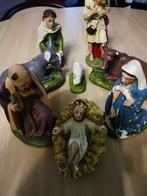 OUDE kerststalbeelden van 1960, Comme neuf, Religion, Enlèvement