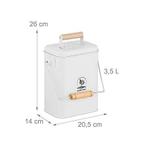 Seau à compost | 3,5 litres | LIVRAISON GRATUITE, Envoi, Bac à compost