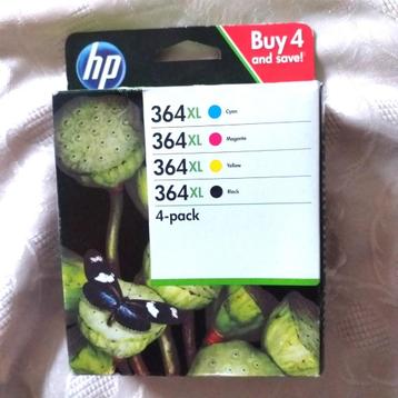 Lot 2 BACK  HP364 XL inktcartridge-lot, Ophalen of Verzenden, Nieuw, Cartridge, HP