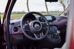 Fiat 500 1.0 Star Hybrid Bordeaux CarPlay PDC Airco Full, Te koop, Stadsauto, Zwart, Rood