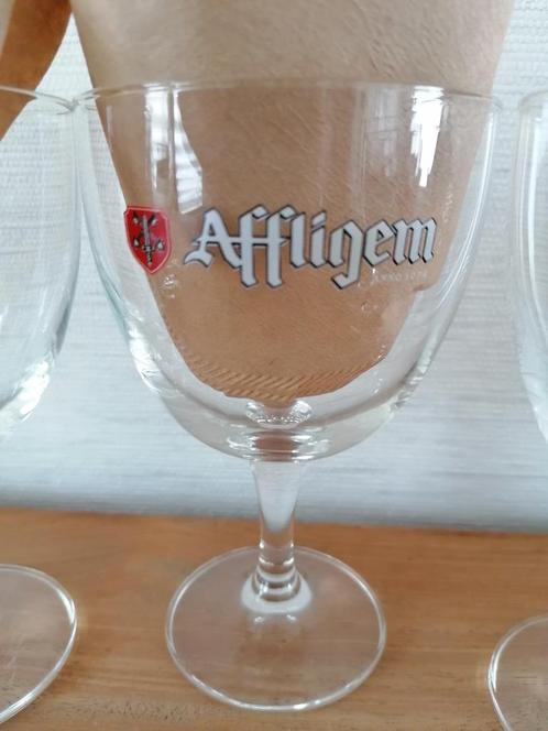 6 degustatie glaasjes Affligem 15cl, Collections, Verres & Petits Verres, Neuf, Verre à bière, Enlèvement ou Envoi