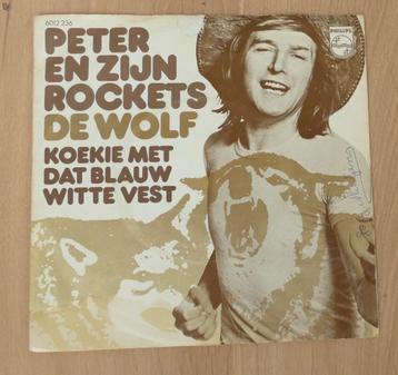 7"  Peter En Zijn Rockets  ‎– De Wolf  