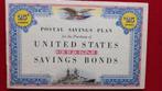 4 Carnets bon de guerre U.S WWII. Savings Bonds, Overige typen, Ophalen of Verzenden, Landmacht