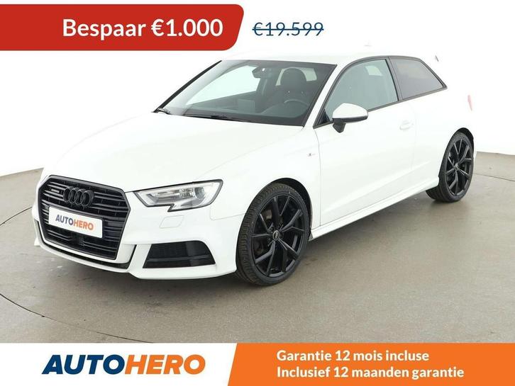 Audi A3 2.0 TFSI quattro Sport (bj 2017, automaat), Auto's, Audi, Te koop, A3, 4x4, ABS, Airbags, Airconditioning, Android Auto