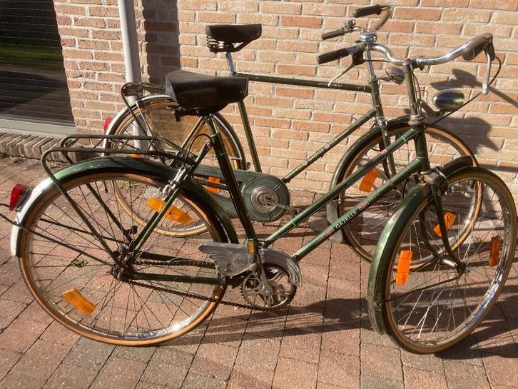 Vintage Gazelle dames- en herenfiets, Fietsen en Brommers, Fietsen | Heren | Herenfietsen, Gebruikt, Gazelle, Ophalen