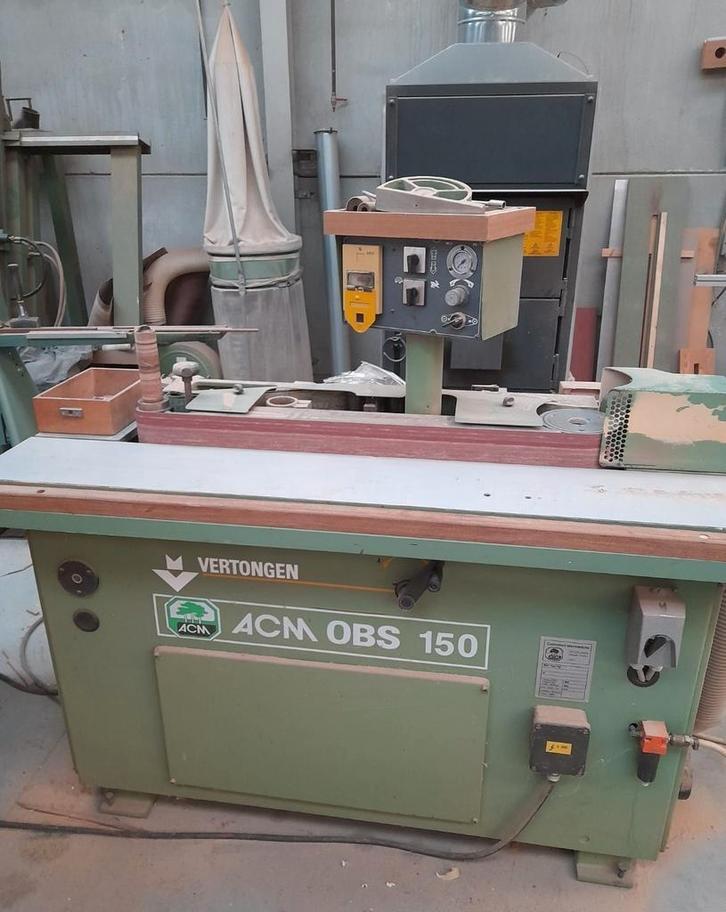 Schuurmachine Vertongen  perfecte staat, Doe-het-zelf en Bouw, Gereedschap | Freesmachines, Zo goed als nieuw, Ophalen