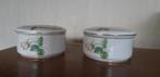 2 pots à couvercle en poterie, Antiquités & Art, Enlèvement ou Envoi