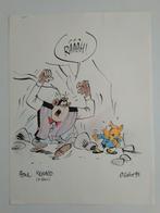 BD Planche dessin original de Saive O TTB 1993, Saive, Une BD, Utilisé, Enlèvement ou Envoi