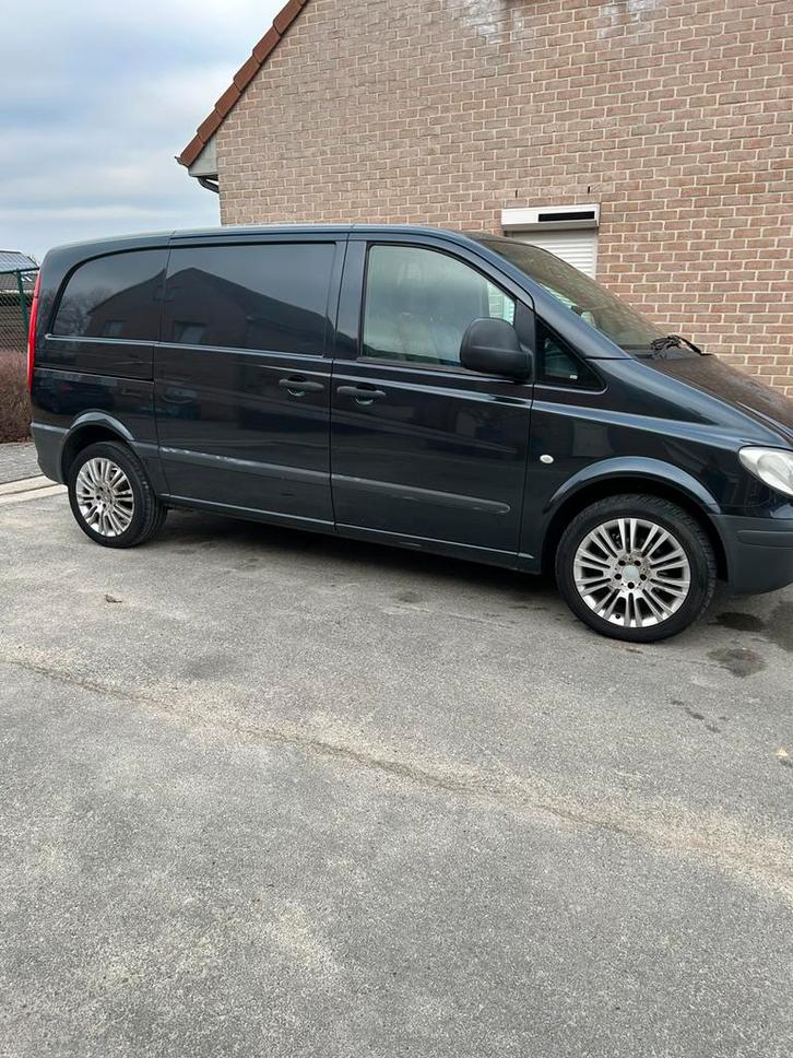 Mercedes vito 115 cdi 2,2 zeer verzorgd met airco, Auto's, Bestelwagens en Lichte vracht, Particulier, Achteruitrijcamera, Mercedes-Benz