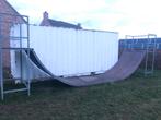 Skateramp halfpipe, Ophalen, Gebruikt