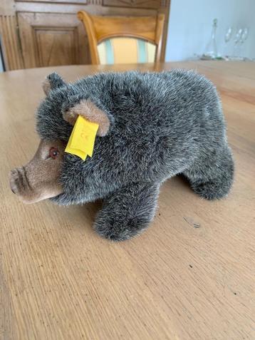 Peluche Steiff bébé sanglier