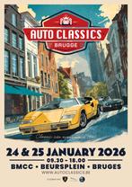Ticket: Auto Classics 2026 Brugge, Tickets en Kaartjes, Eén persoon