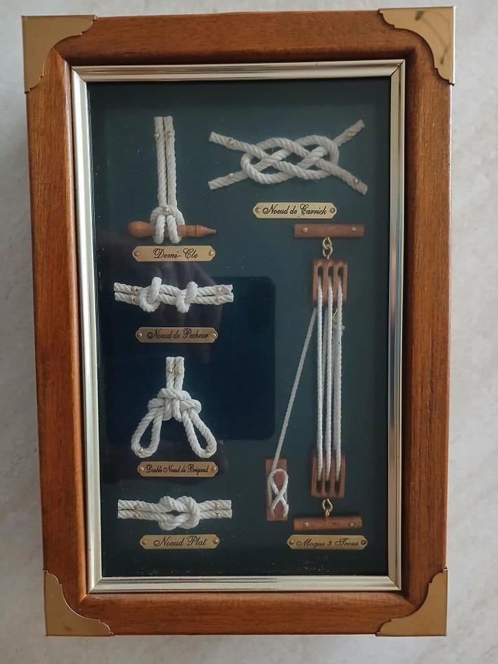 Boite à clefs en bois avec des nœuds marins sur la porte, Maison & Meubles, Accessoires pour la Maison | Décorations murale, Comme neuf