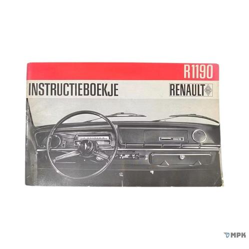 Instructieboekje | Renault 10 R1190 | 1967 | NL, Auto diversen, Handleidingen en Instructieboekjes, Ophalen of Verzenden