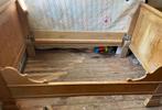 Lit, Huis en Inrichting, Slaapkamer | Bedden, Ophalen, Gebruikt, Hout