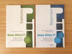 Vous Dites ?! | 2 boeken: Exercices & Répertoire, Boeken, Ophalen of Verzenden, Nieuw, Desmet & Vanhee, Non-fictie