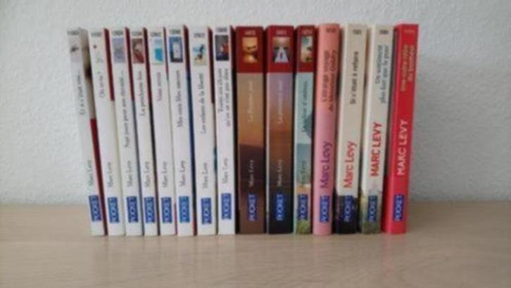 15 romans de Marc Levy en lot ou à la pièce., Boeken, Romans, Zo goed als nieuw, België, Ophalen
