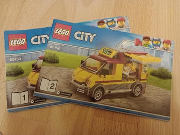 LEGO City Pizza Bestelwagen (set 60150)