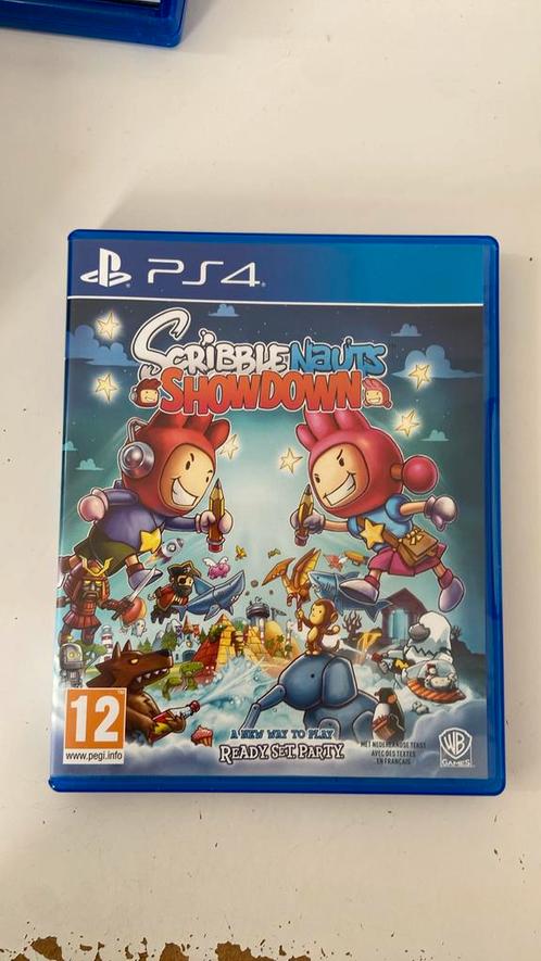 Scribblenauts Showdown, Games en Spelcomputers, Games | Sony PlayStation 4, Zo goed als nieuw, Avontuur en Actie, Vanaf 12 jaar