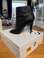 Bottines ouvertes cuir Guess p.40, Guess, Zwart, Ophalen of Verzenden, Schoenen met hoge hakken