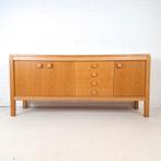 Vintage brutalist dressoir jaren 70 eiken hout, Huis en Inrichting, Ophalen
