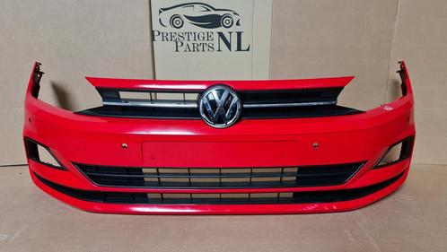 Voorbumper Volkswagen Polo 2G AW Origineel Bumper 6xPDC LP3G, Auto-onderdelen, Carrosserie, Bumper, Voor, Gebruikt, Ophalen of Verzenden