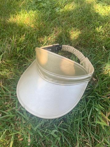 Gouden pet zonneklep leerlook Brixton  beschikbaar voor biedingen