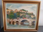Peinture Huile sur Toile - Citadelle (Namur) - S. Renier, Enlèvement ou Envoi