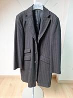 manteau gris chiné à rayures discrètes, Kleding | Heren, Jassen | Winter, Ophalen, Zo goed als nieuw, Grijs, Konen