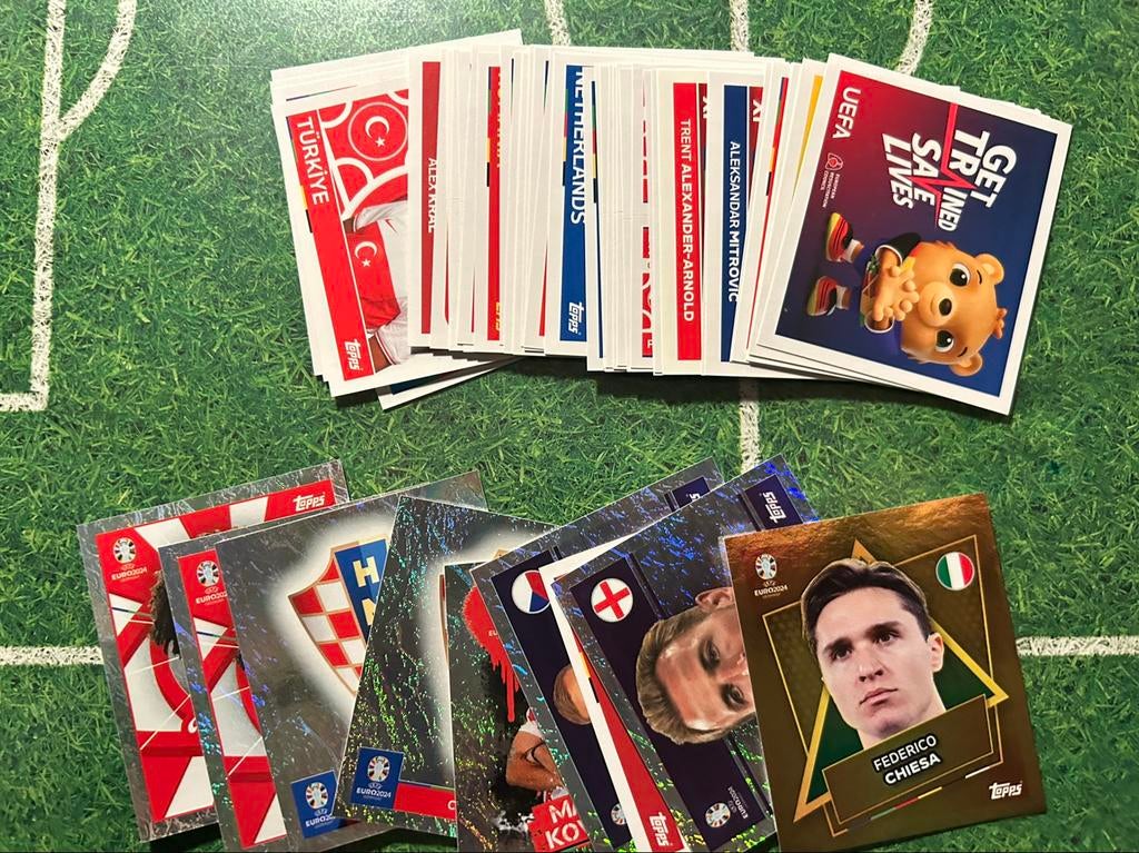 Topps Lotje Ek 2024 stickers, Ophalen of Verzenden, Nieuw, Meerdere stickers