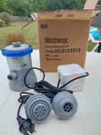 2 bestway zwembadpompen nooit gebruikt met filter, Ophalen, Zo goed als nieuw, Filter