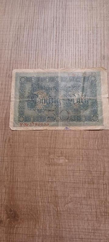 50 duitse mark.  beschikbaar voor biedingen