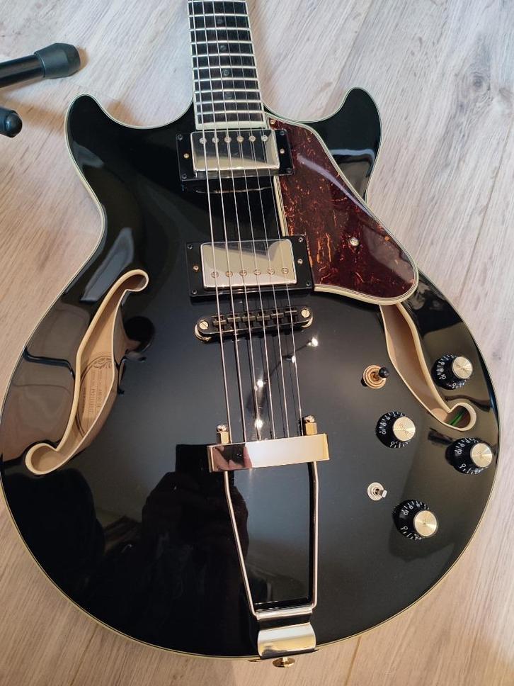 IBANEZ AMH90 hollow body, Muziek en Instrumenten, Snaarinstrumenten | Gitaren | Elektrisch, Zo goed als nieuw, Hollow body, Ibanez