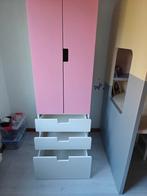 Meisjes kleerkast, Kinderen en Baby's, Kinderkamer | Commodes en Kasten, Ophalen, Gebruikt, 50 tot 70 cm, 105 cm of meer