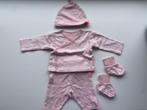 Roos 4-delig pakje maat 50, Kinderen en Baby's, Babykleding | Maat 50, Meisje, Ophalen of Verzenden, Zo goed als nieuw, Hema