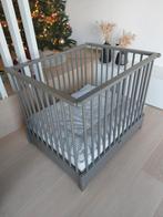 Babypark Pericles in taupe met matras en kussen, Kinderen en Baby's, Ophalen, Zo goed als nieuw, In hoogte verstelbaar
