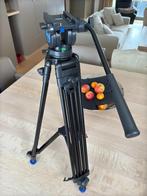 BENRO KH25N videostatief / fotostatief met draagtas -- NIEUW, Audio, Tv en Foto, Fotografie | Statieven en Balhoofden, Nieuw, 150 tot 175 cm