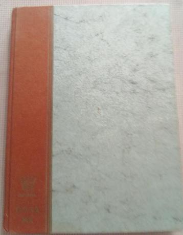 Postzegelalbum Bruine band 16/21cm 8/16 bladen-- beschikbaar voor biedingen