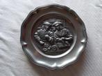 vintage : 2 tinnen schotels : doorsnede is 23 cm, Antiek en Kunst, Antiek | Tin, Ophalen