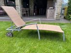ligbed, Tuin en Terras, Ligbedden, Ophalen, Gebruikt, Kunststof, Verstelbaar