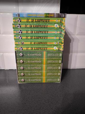 volledige dvd collectie van fc de kampioenen 21 seizoenen  beschikbaar voor biedingen