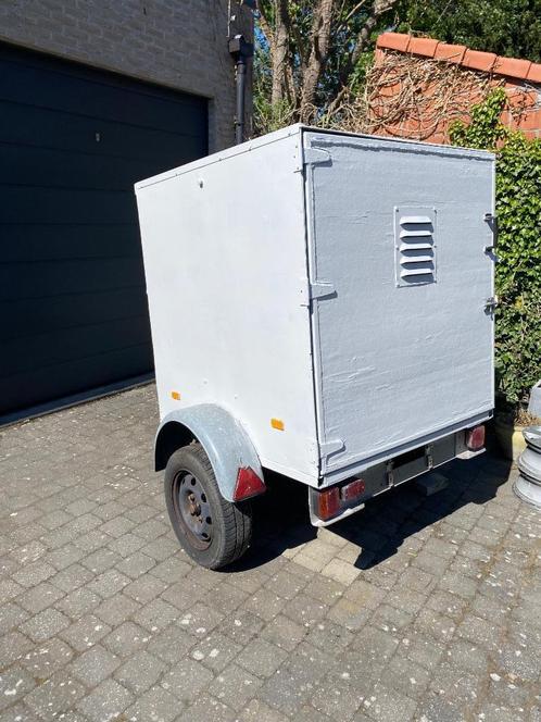 Aanhangwagen met gesloten bak, Auto diversen, Aanhangers en Bagagewagens, Gebruikt, Ophalen