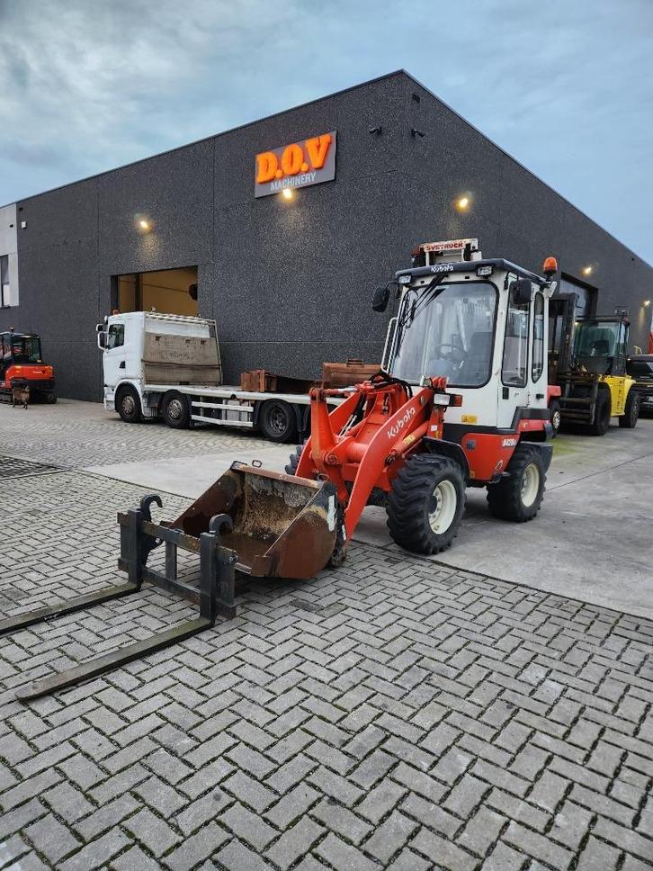 Kubota R420N, Zakelijke goederen, Machines en Bouw | Kranen en Graafmachines, Wiellader of Shovel, Ophalen