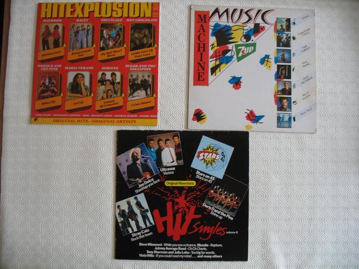 Hit explosion vol 13, Hit singles vol 8,Music Machine 7UP, , CD & DVD, Vinyles | Compilations, Enlèvement ou Envoi