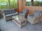 Tuinset loungeset terras zeteltjes, Ophalen, Zo goed als nieuw, Tuinset