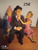 5 statuettes Laurel & Hardy et Charlie Chaplin, Ophalen, Zo goed als nieuw, Overige typen