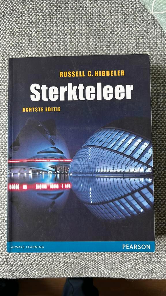 Russell C. Hibbeler - Sterkteleer, Boeken, Schoolboeken, Zo goed als nieuw, Nederlands, Ophalen